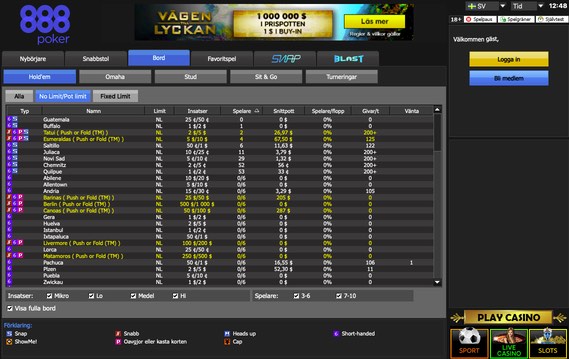 888poker online