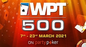 WPT500 online är igång hos PartyPoker