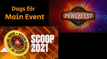 Nyhet Main Event i Powerfest och SCOOP