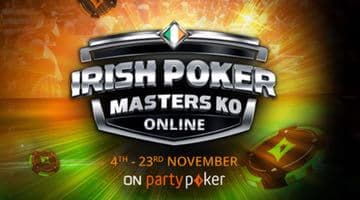 Logga för Irish Poker Masters KO online