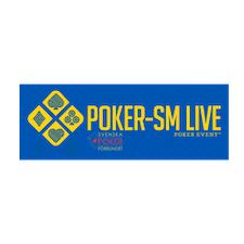 Logga för Svenska Pokerförbundets poker-SM live