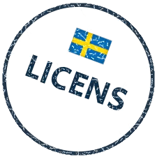 Stämpel spelbolag med svensk licens