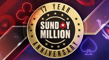 Logga Sunday Million 17th Anniversary