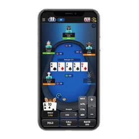 Poker i mobilen hos 888