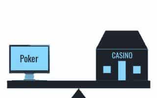 Veier inn live poker og online poker