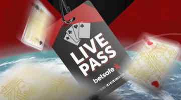 Bild på ett live pass från betsafe