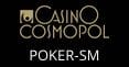 Logga för Casino Cosmopol + texten "Poker-SM" under loggan.