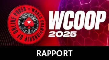 Logga för WCOOP 2025 + en etikett med texten "rapport" längst ner i bilden.